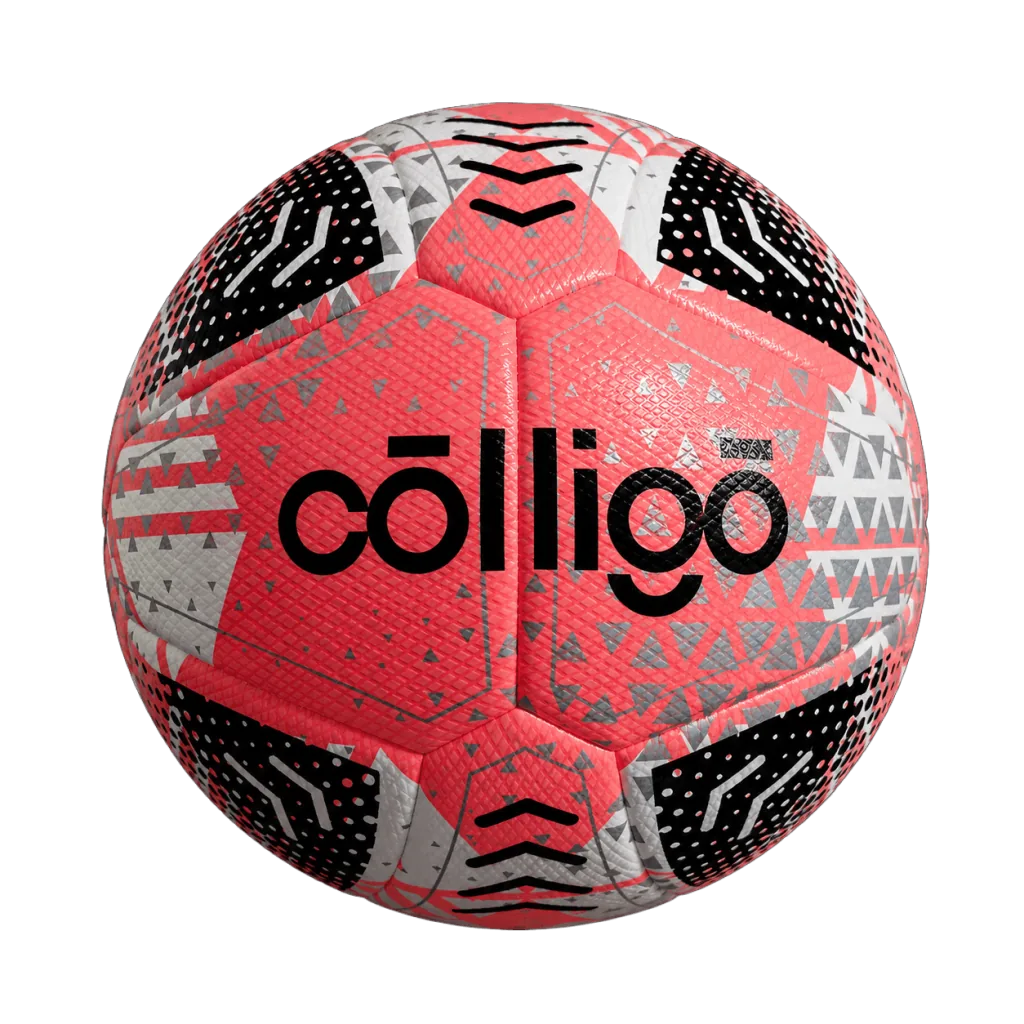 Anthem Flare colorway — 20-panel premium soccer ball with diamond-textured surface